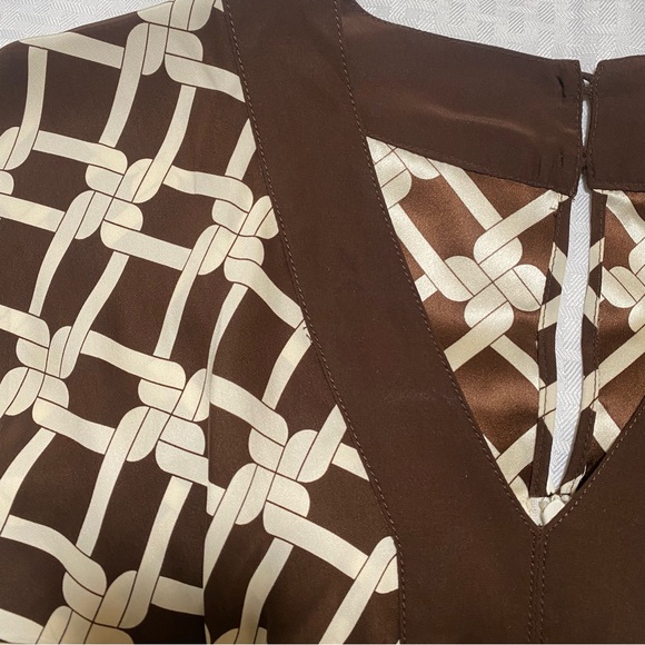 BANANA REPUBLIC SILK DRESS - Picture 11 of 12